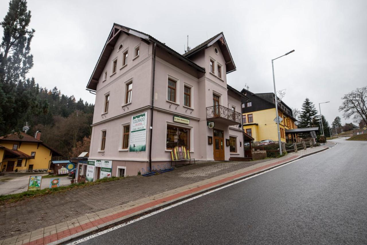 Penzion Adelka Janské Lázně Kültér fotó